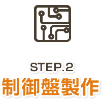 STEP.2 制御盤製作